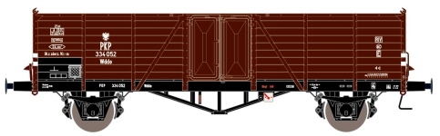 Exact-Train EX20304 - H0 - Offene Güterwagen Villach, PKP, Ep. III